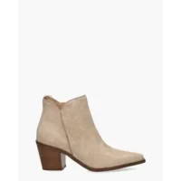 Di Lauro Tessy Taupe Dames Enkelboots