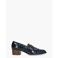 Pertini 32542 Blauw/Bruin Damesloafers