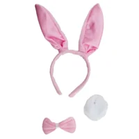 Bunny set roze  3 delig