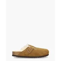 Birkenstock Boston VL/Shearling Mink Damesslippers