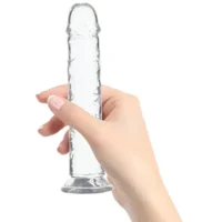 Addiction Crystal Dildo Met Zuignap 20 cm