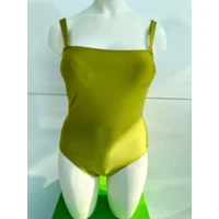 Ocean Couture Modern strapless voorgevormd badpak in groen