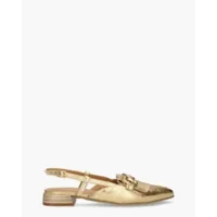 Mjus T98103401 Goud Slingbackloafer