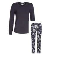 Ringella Dames Pyjama / Homewear: Blauw ( SOLO collectie ) Tencel ( RIN.246 )