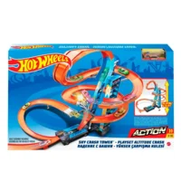 Hot Wheels - Sky Crash tower racebaan - 76cm hoog !