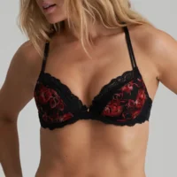 Marie Jo Selyna push-up bh in zwart en rood