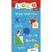 Mini Loco - Boekje - Ik leer tafels - 5-7 jaar