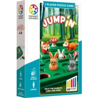 Smart Games - JumpIN - 60 opdrachten - voor kinderen vanaf 7 jaar én volwassenen - hersenkraker