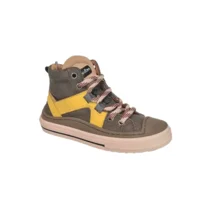 Zecchino d'Oro Sneaker F13-4318 Kaki/geel 32