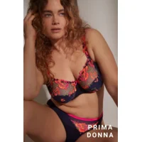 Prima Donna bh: Devdaha, Velvet blue, Rio slip ( laag model ) ( PDO.102 )