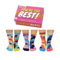 Odd Socks Damessokken You're The Best Multipack Mismatched 37-42 Cadeaudoos