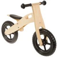 Houten loopfiets 12 inch junior blank hout