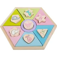 Small Foot - Houten circusdieren puzzel