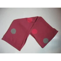 Roze sjaal met bollen petit bateau