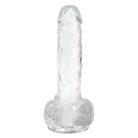 Addiction Crystal Addiction Transparante Dildo 18 cm