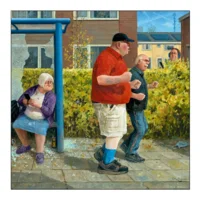 Kaart - Marius van Dokkum - Het straatje