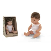 Miniland Babypop Europese Jongen Down 38cm