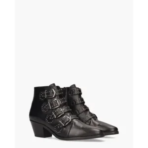 Pertini 12368 Zwart Dames Enkelboots