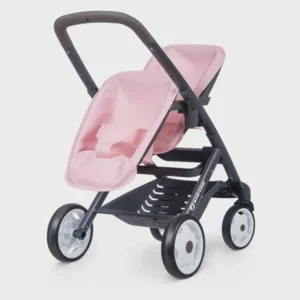 Smoby Maxi-Cosi Poppenwagen voor 2 Poppen - Roze