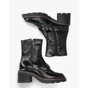 DLSport 6418 Zwart Dames Enkelboots