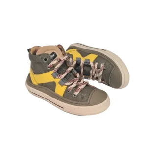 Zecchino d'Oro Sneaker F13-4318 Kaki/geel 26