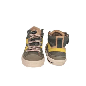 Zecchino d'Oro Sneaker F13-4318 Kaki/geel 32