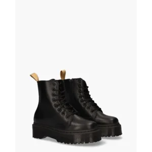 Dr. Martens Vegan Jadon II Mono Platform Zwart Dames Veterboots