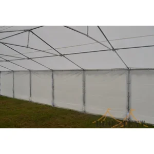 Opslagtent 5x10 Premium PVC Brandvertragend | Wit