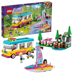 LEGO® 41681 Friends Boscamper en zeilboot