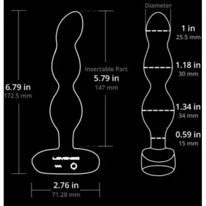 Lovense Ridge Vibrerende Buttplug 14 cm