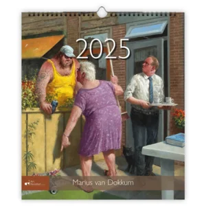 Maand kalender - 2025 - Marius van Dokkum - 30x35cm