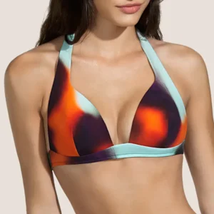 Andres Sarda Rinko voorgevormde triangel bikini in multicolor