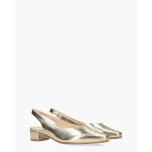 Gioia 2510213 Goud Dames Slingbackpumps