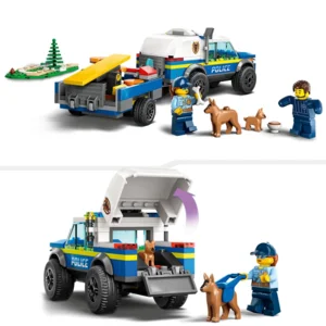 LEGO® 60369 City Mobiele training voor politiehonden