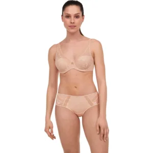 Chantelle – True Lace – BH Plunge Spacer – C11M20 – Golden Beige