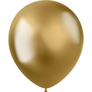 Ballonnen - Goud - Intense gold - Metallic - 33cm - 10st.