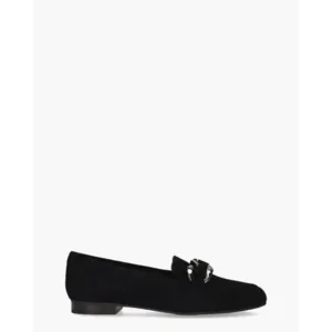 Di Lauro Sindy Zwart Damesloafers