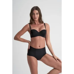 Bye Bra Period Maxi: Naadloos, Zwart, 4 tampons ( Menstruatieslip ) ( BYE.11 )