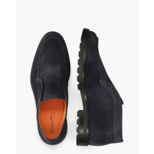 Santoni MGDC17823NEOBSE Donkerblauw Herenloafers