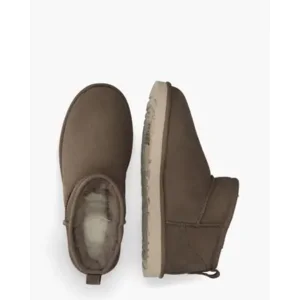 UGG Classic Ultra Mini Boot Hickory Heren Enkelboots