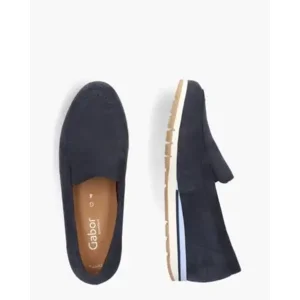 Gabor 42.414.36 Blauw Damesloafers