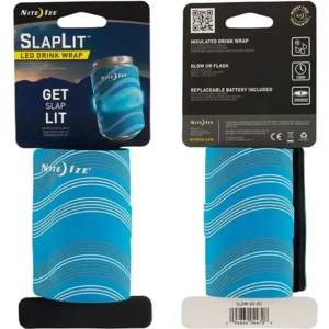 Nite Ize SlapLit Isolerende Led Drink Wrap Blauw SLDW-03-R3