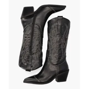 Noa Harmon 9591 Zwart Damesboots