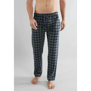 Tom Tailor Pyjama Heren: Flanel broek, effen shirt ( TOM.35 )