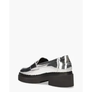 Nubikk Frankie Zilver Damesloafers