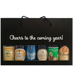 Bierpakket Tripel Bier: Cheers to the coming year! (6 flesjes) - Geschenkdoos