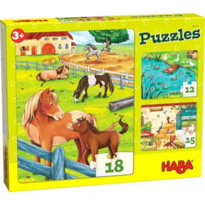 Puzzel - Boerderijdieren - 12, 15 & 18st.