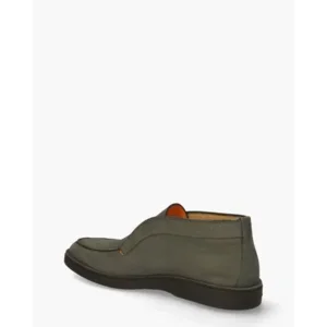 Santoni 17823 Donkergroen Herenloafers