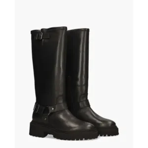 Nubikk Frankie Leva Zwart Dames Bikerboots