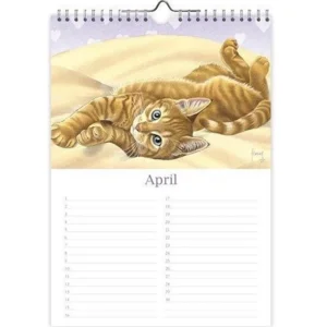 Verjaardagskalender - Franciens katten - Miepje - A4